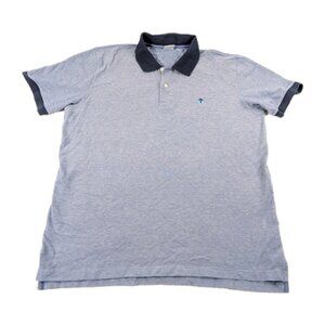 Brooks Brothers Polo Shirt Men's XL Blue Rugby Casual Logo Cotton READ